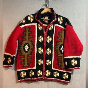 Handmade chunky sweater size L-XL